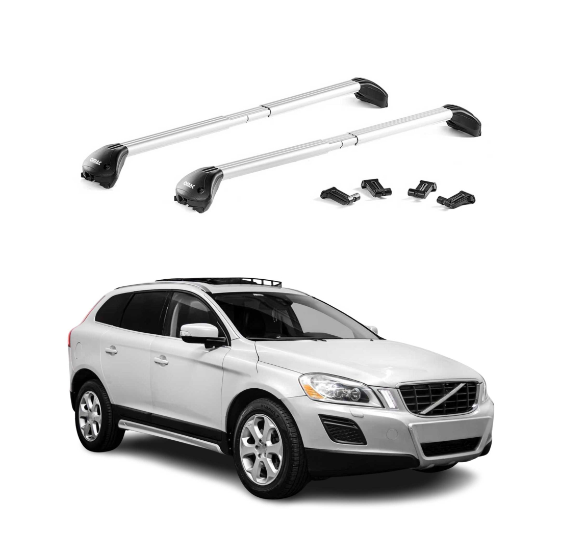 Krovni nosači VOLVO XC60 2008-2017 | aluminij | Molydon