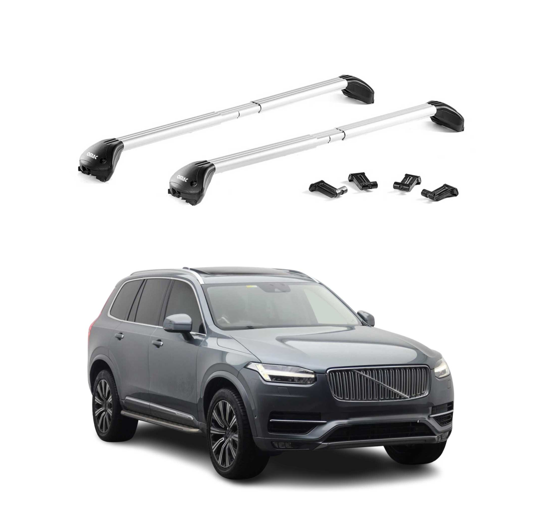Krovni nosači VOLVO XC90 2015-2024 | aluminij | Molydon