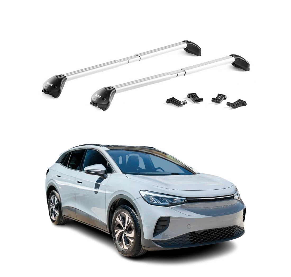 Krovni nosači VOLKSWAGEN ID4 2020-2024 | aluminij | Molydon