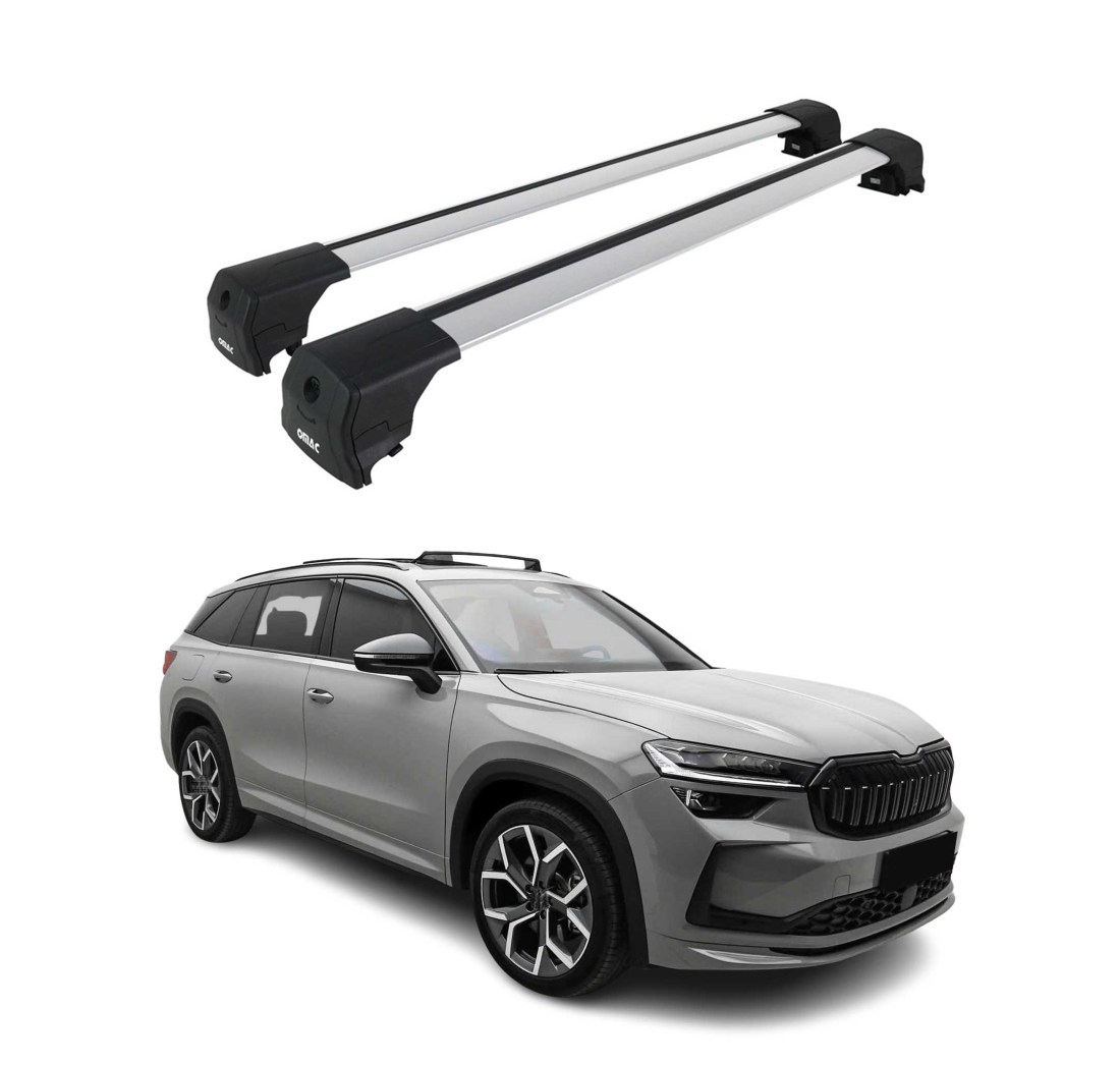 Krovni nosači SKODA KODIAQ 2024- | aluminij | Molydon