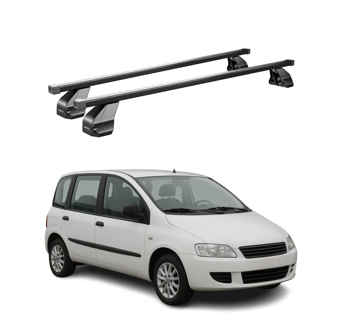 Krovni nosači FIAT MULTIPLA 2004-2010 | čelik | Molydon