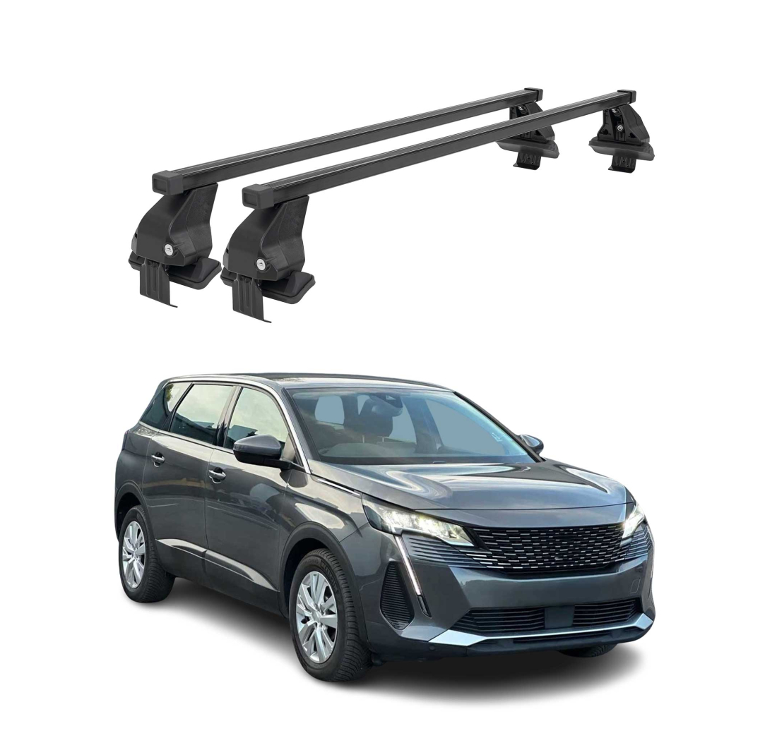 Krovni nosači PEUGEOT 5008 II FL 2020-2024 | čelik | Molydon
