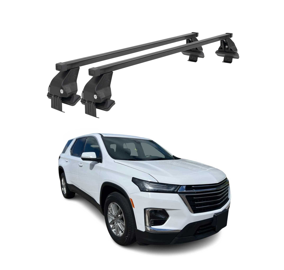 Krovni nosači CHEVROLET TRAVERSE 2018-2024 | čelik | Molydon