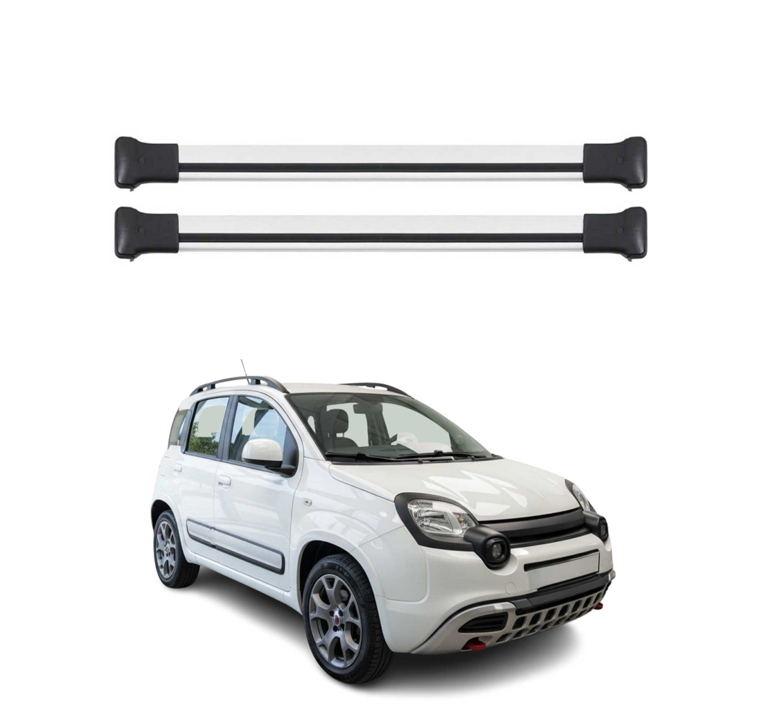 Krovni nosači FIAT PANDA CROSS 2014- | aluminij | Molydon