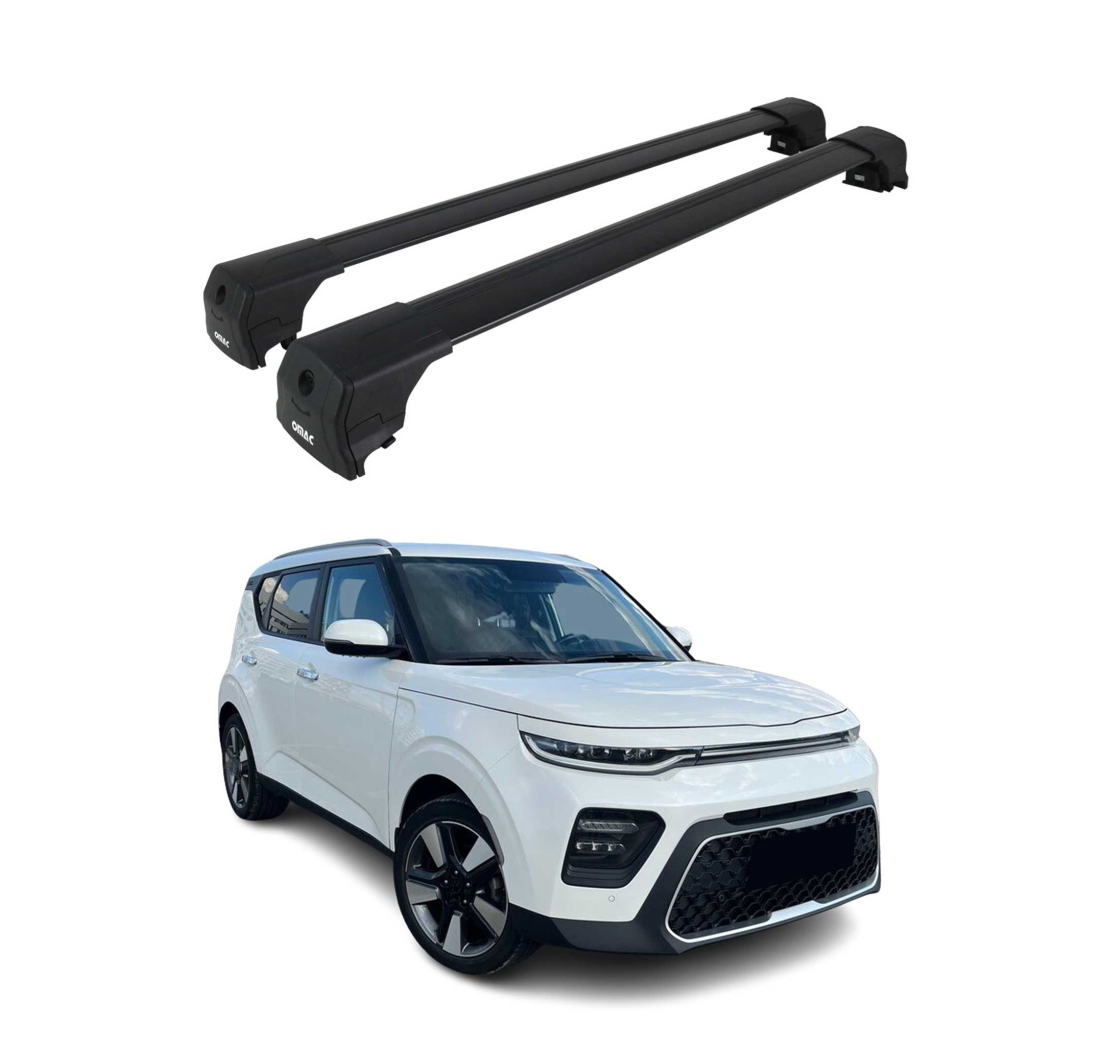 Krovni nosači KIA SOUL X-LINE 2019-2023 | aluminij | Molydon