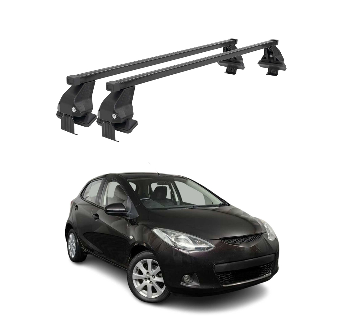 Krovni nosači MAZDA 2 II 2007-2015 | čelik | Molydon