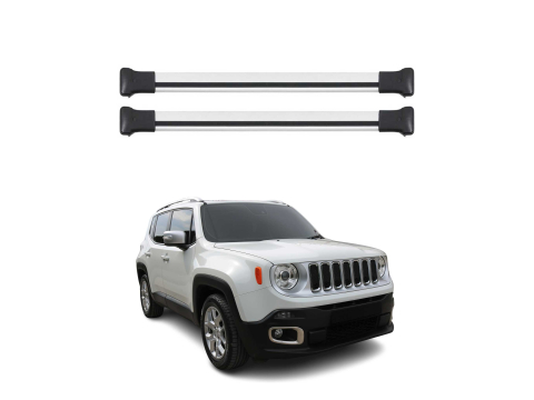 Krovni nosači JEEP RENEGADE 2014- | aluminij | Molydon
