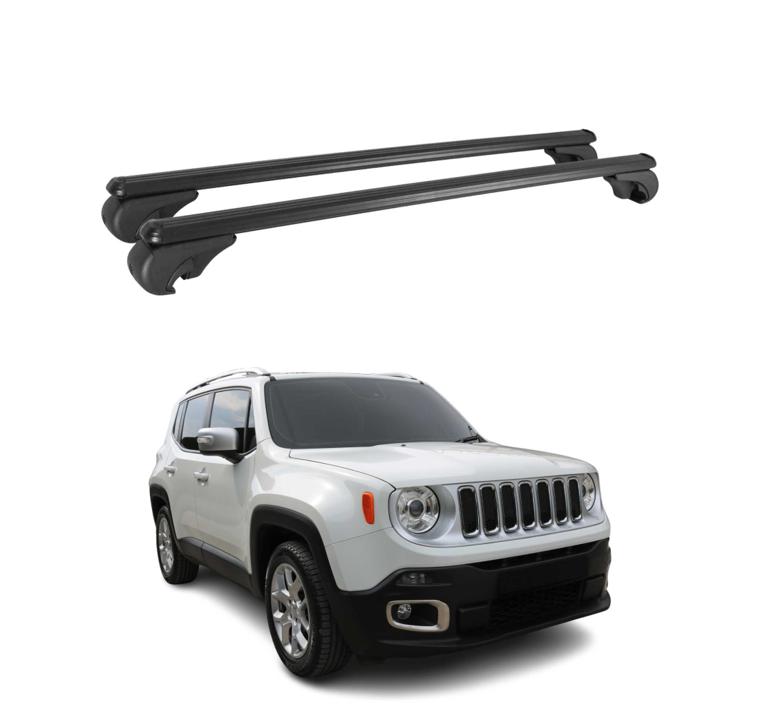 Krovni nosači JEEP RENEGADE 2014-2023 | aluminij | Molydon