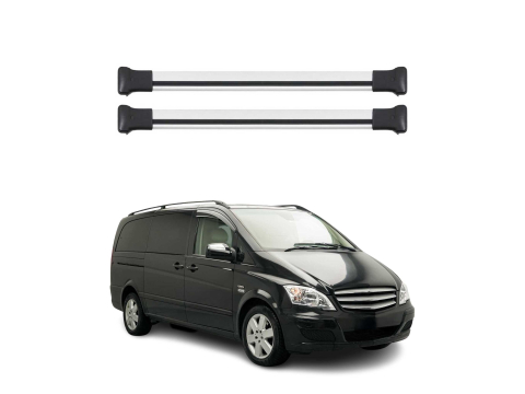Krovni nosači MERCEDES VITO VIANO W639 2003-2014 | aluminij | Molydon