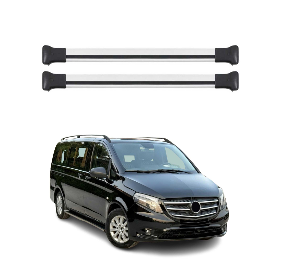 Krovni nosači MERCEDES VITO V CLASS W447 W639 2003- | aluminij | Molydon