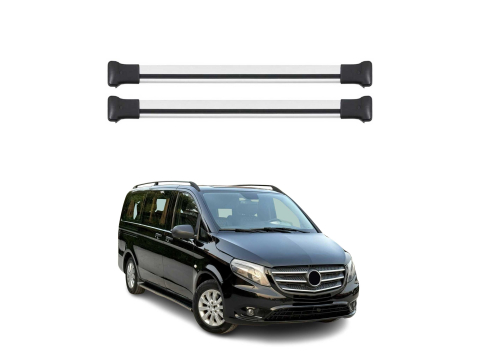 Krovni nosači MERCEDES VITO V CLASS W447 W639 2003- | aluminij | Molydon