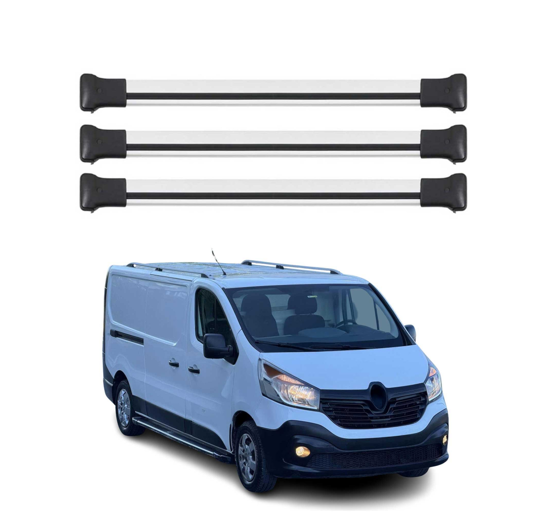 Krovni nosači RENAULT TRAFIC 2014- | aluminij | Molydon