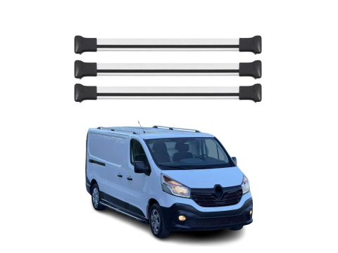 Krovni nosači RENAULT TRAFIC 2014- | aluminij | Molydon
