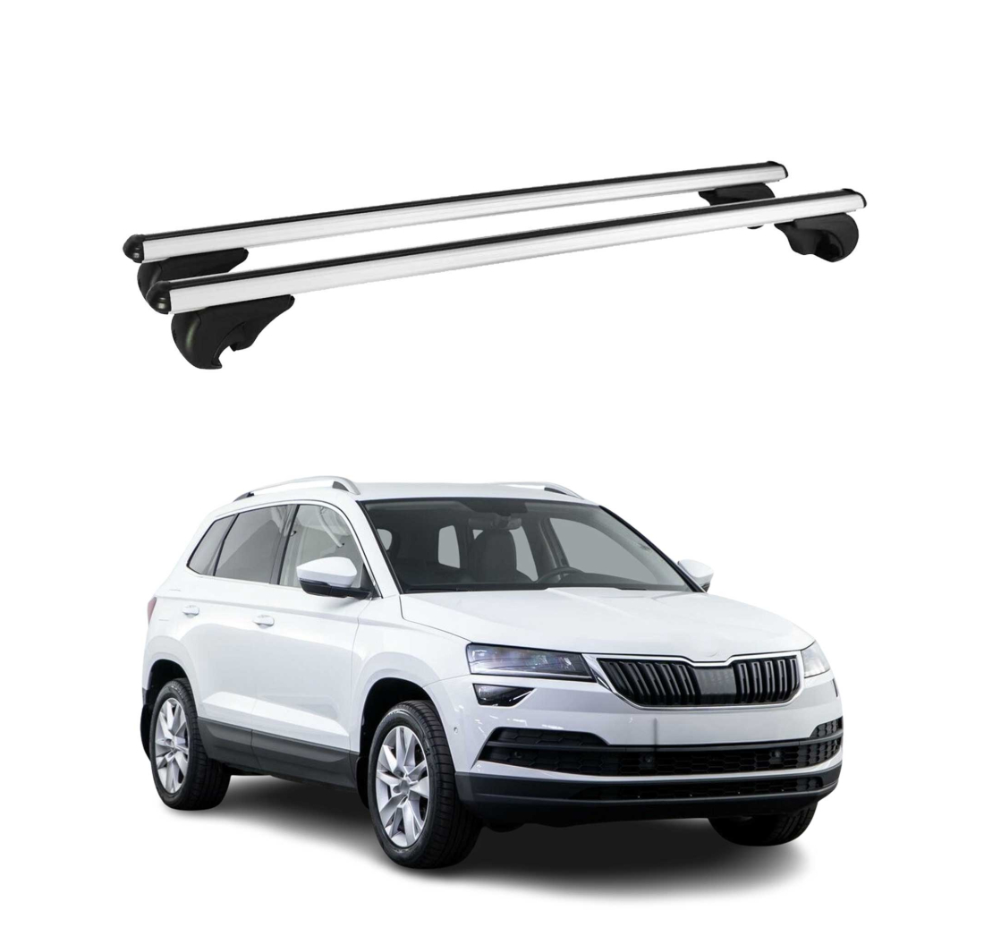 Krovni nosači SKODA KAROQ 2017-2023 | aluminij | Molydon