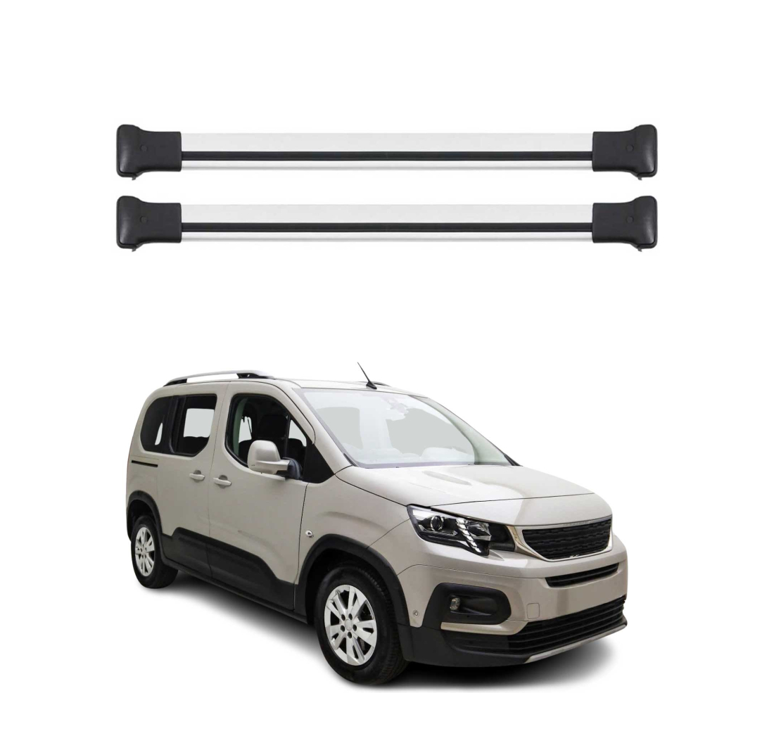 Krovni nosači PEUGEOT RIFTER 2019-2023 | aluminij | Molydon