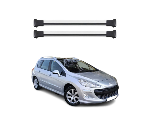 Krovni nosači PEUGEOT 308 SW 2008-2014 | aluminij | Molydon