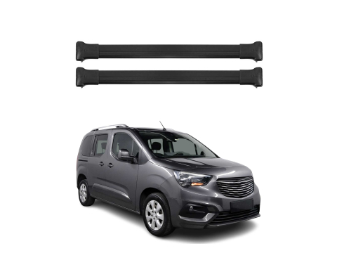 Krovni nosači OPEL COMBO 2018- | aluminij | Molydon