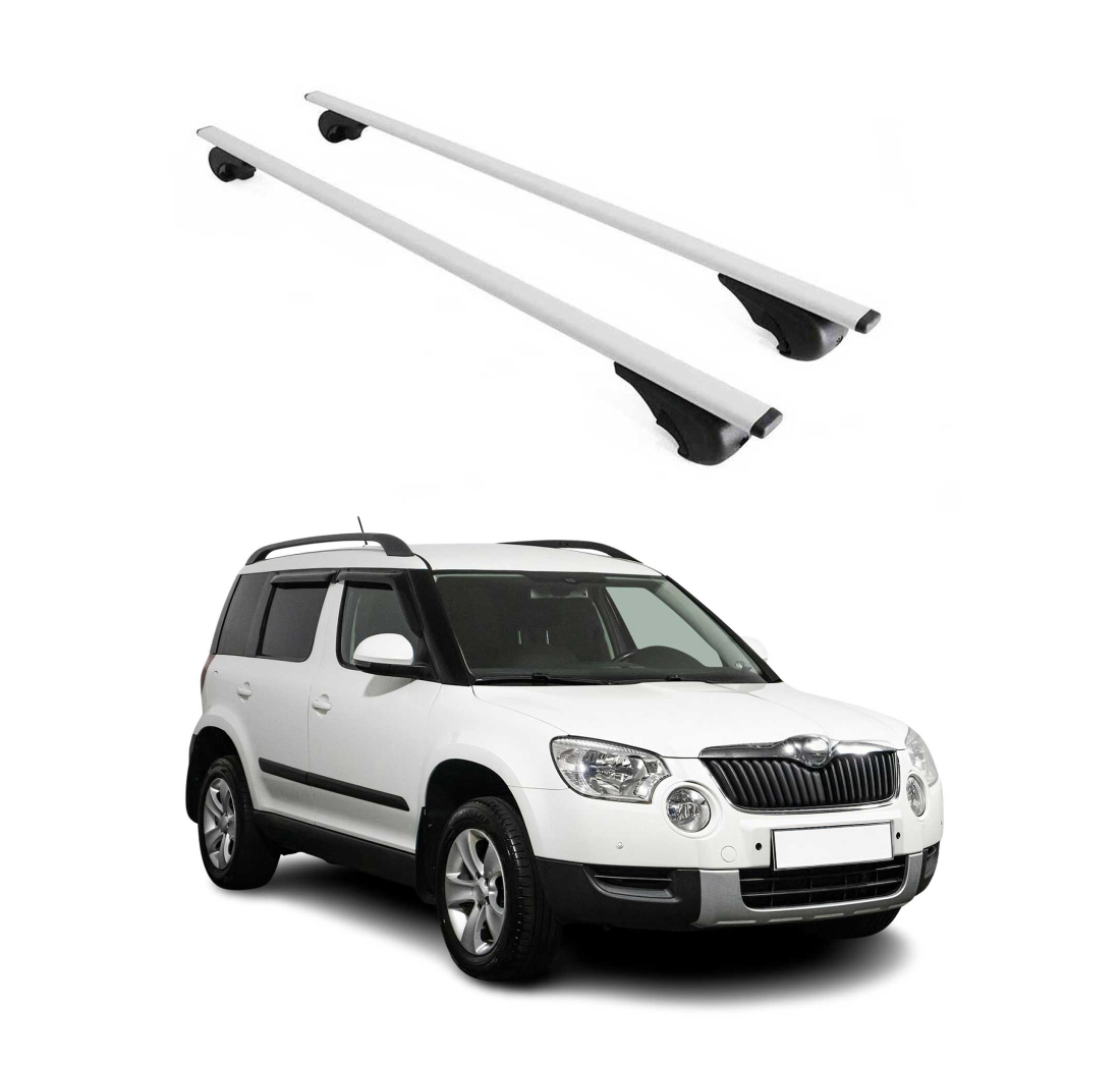Krovni nosači SKODA YETI 2009-2017 | aluminij | Molydon