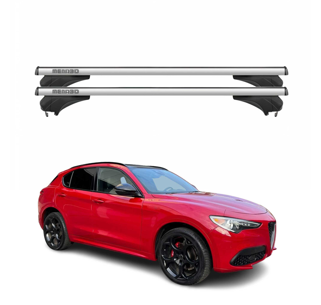 Krovni nosači ALFA ROMEO STELVIO 2017- | aluminij | Molydon