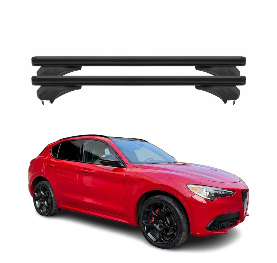 Krovni nosači ALFA ROMEO STELVIO 2017- | aluminij | Molydon