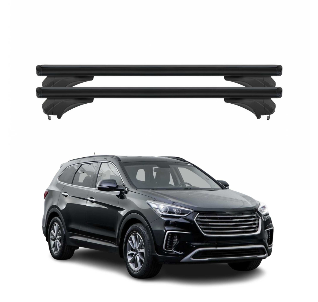Krovni nosači HYUNDAI SANTA FE 2012-2018 | aluminij | Molydon