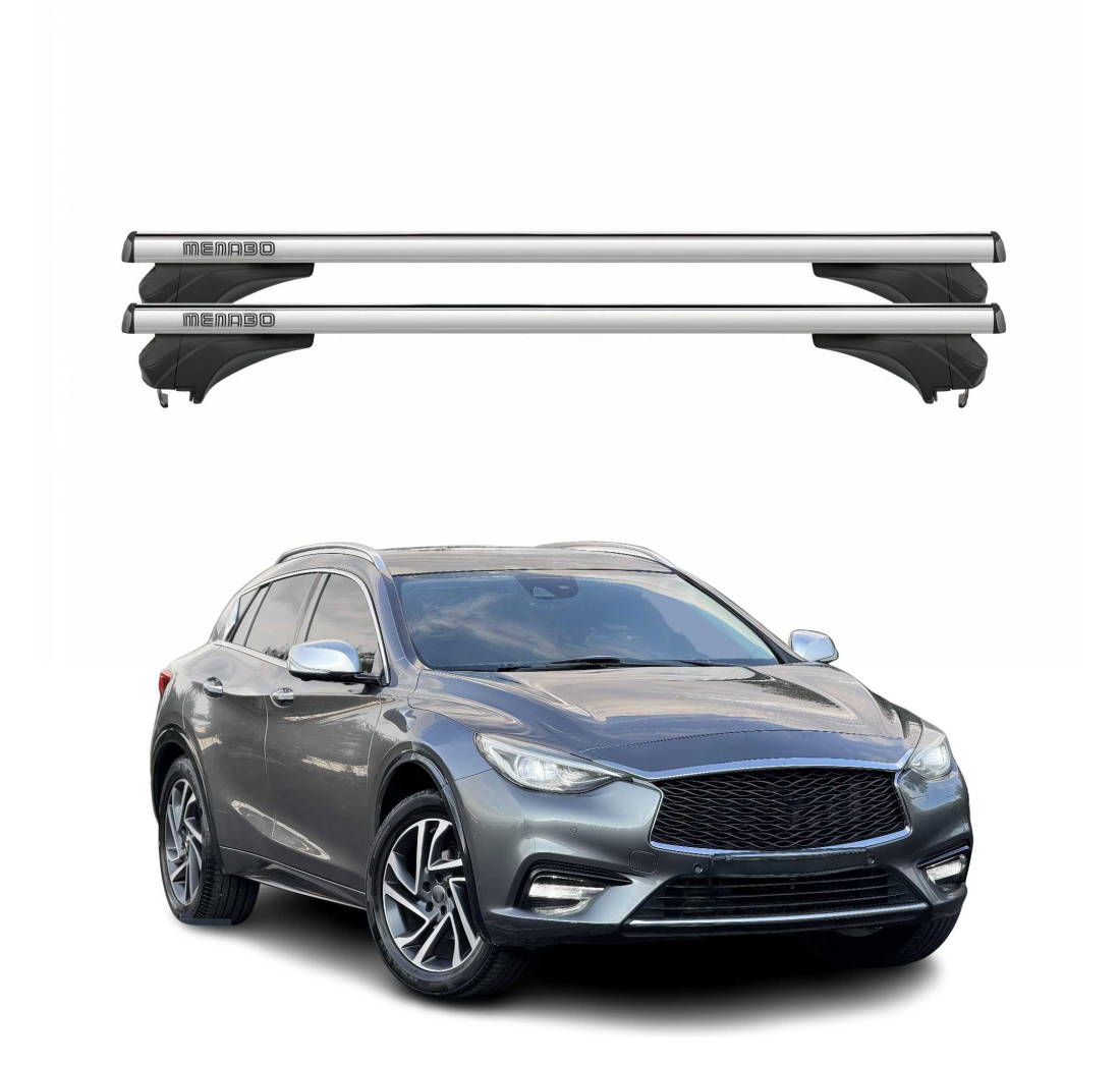 Krovni nosači INFINITI Q30 2015-2019 | aluminij | Molydon