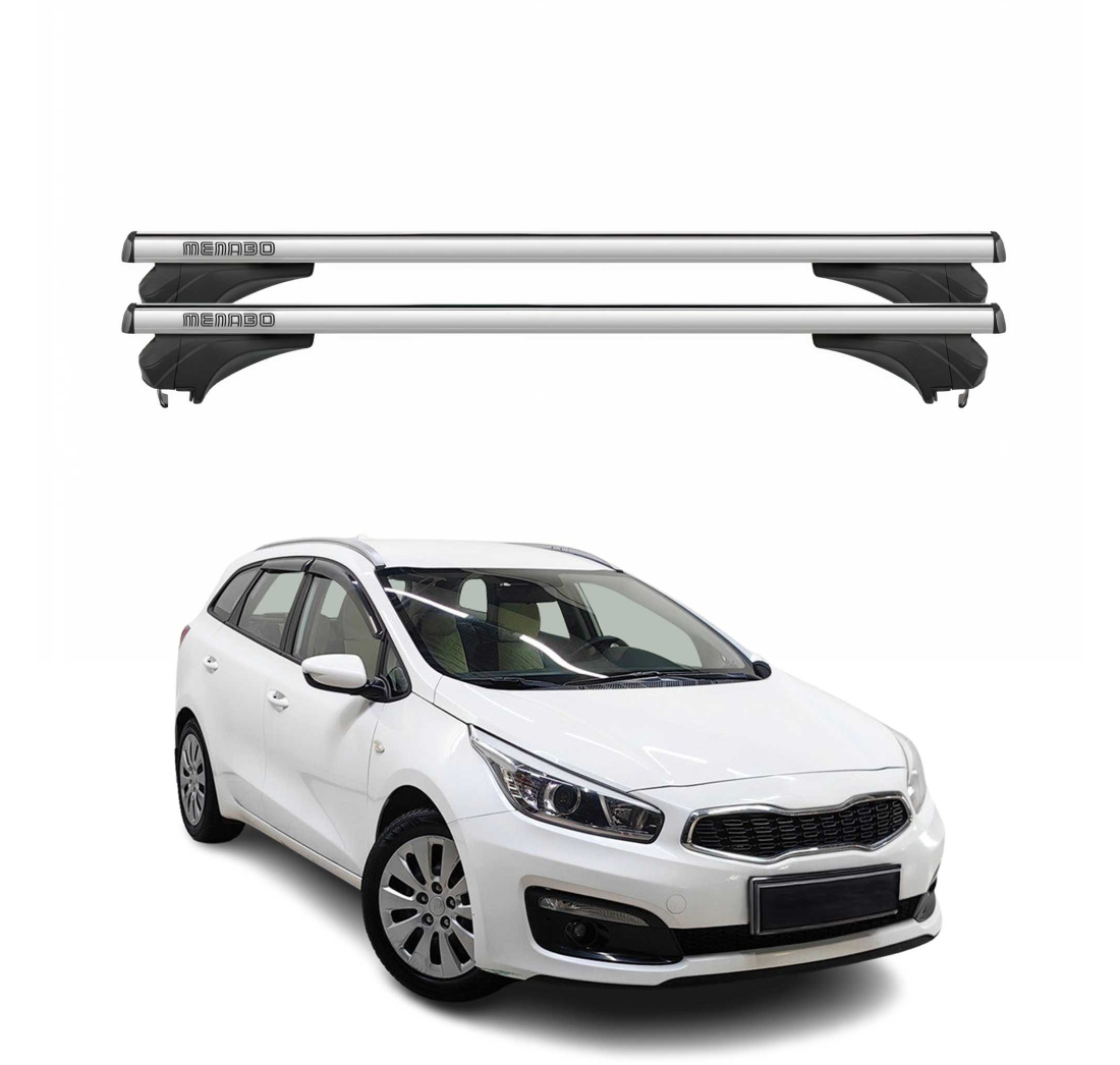 Krovni nosači KIA CEE'D EU/JD SPORTSWAGON 2012-2018 | aluminij | Molydon