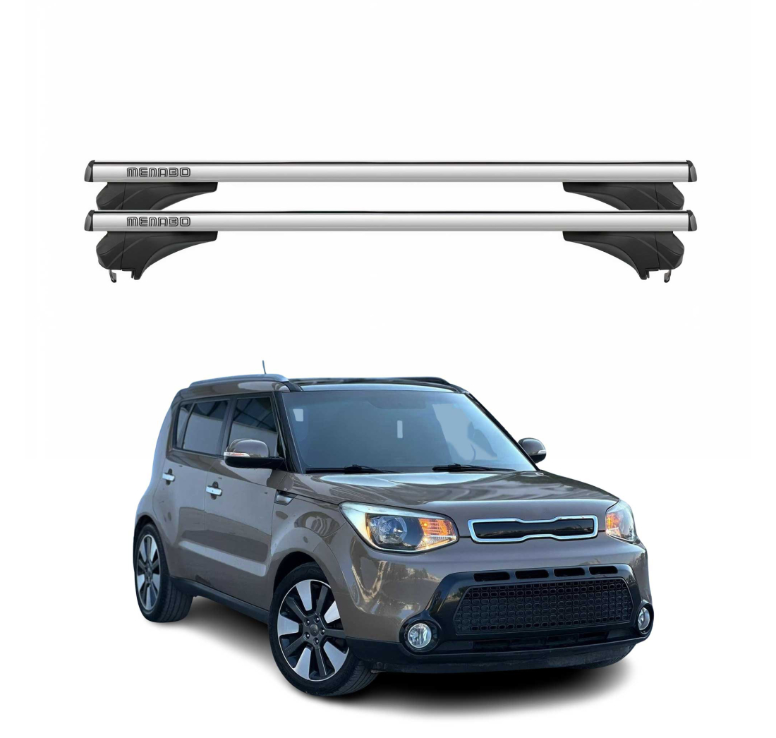 Krovni nosači KIA SOUL 2013-2018 | aluminij | Molydon