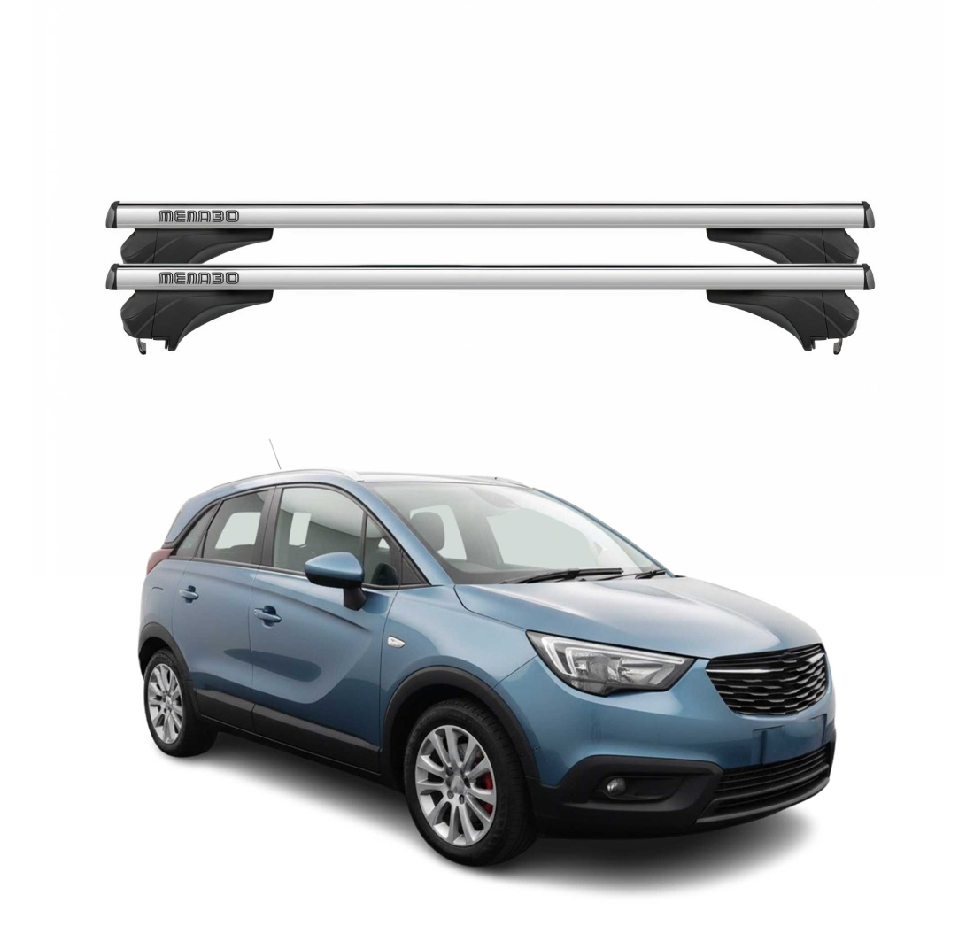 Krovni nosači OPEL CROSSLAND 2017-2020 | aluminij | Molydon
