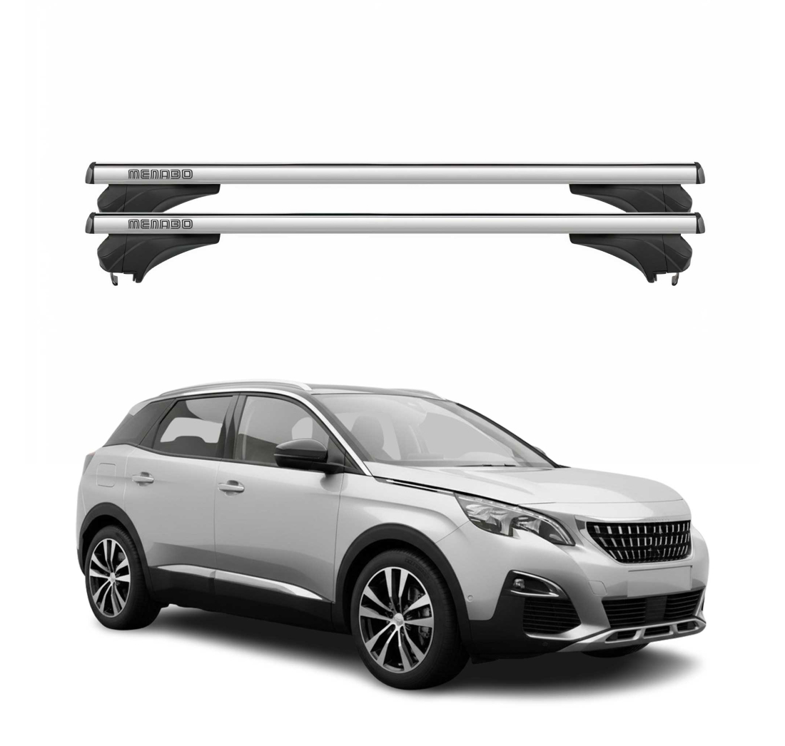 Krovni nosači PEUGEOT 3008 2016-2024 | aluminij | Molydon