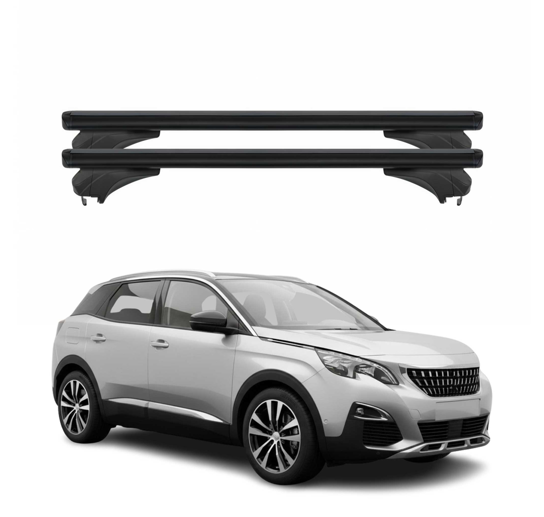 Krovni nosači PEUGEOT 3008 2016-2024 | aluminij | Molydon