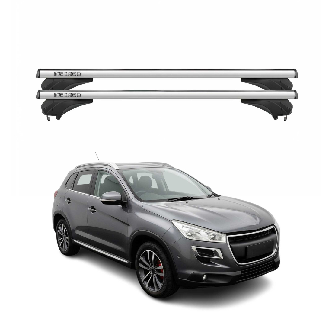 Krovni nosači PEUGEOT 4008 2012-2017 | aluminij | Molydon