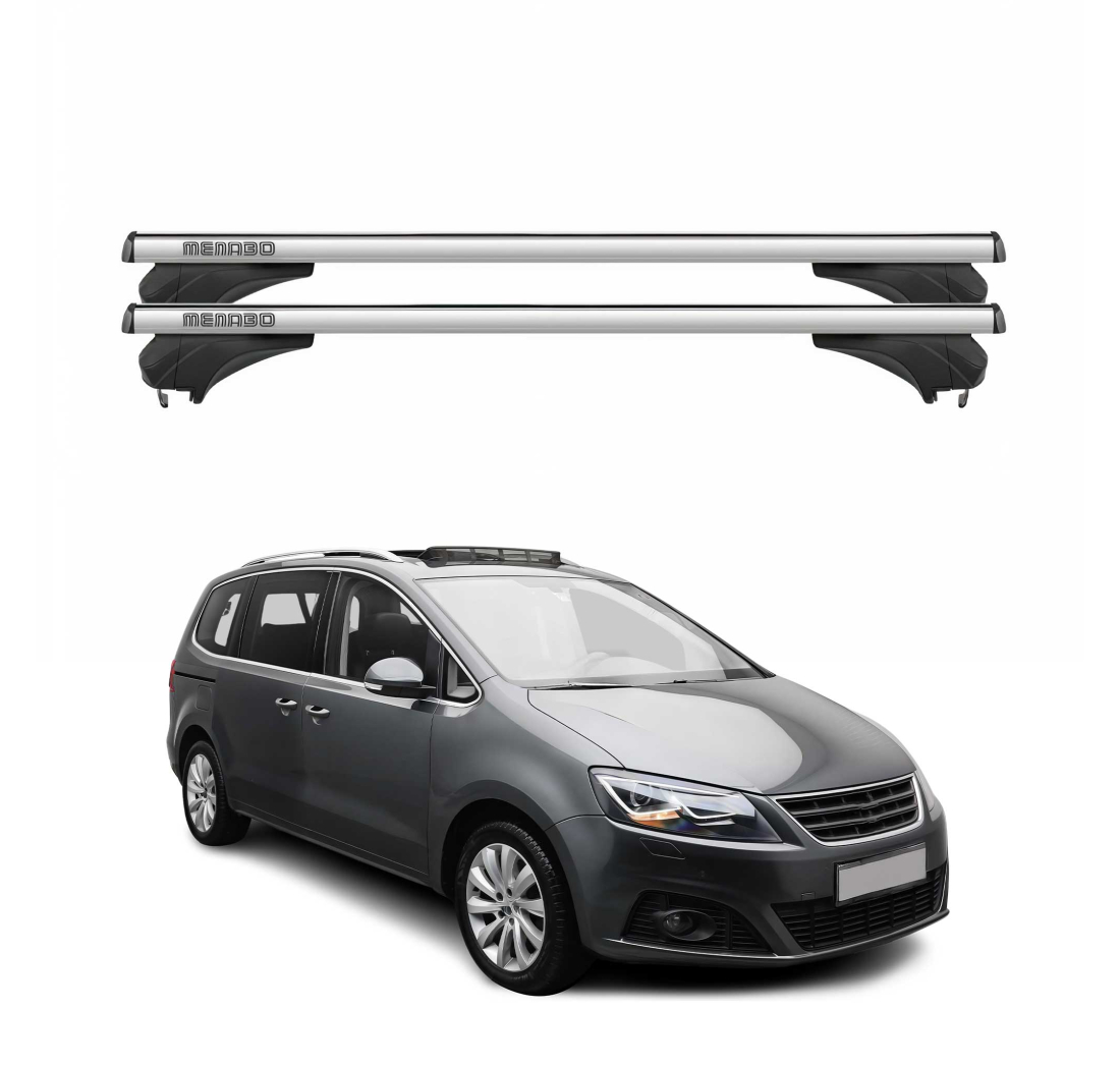 Krovni nosači SEAT ALHAMBRA 7N 2015-2020 | aluminij | Molydon