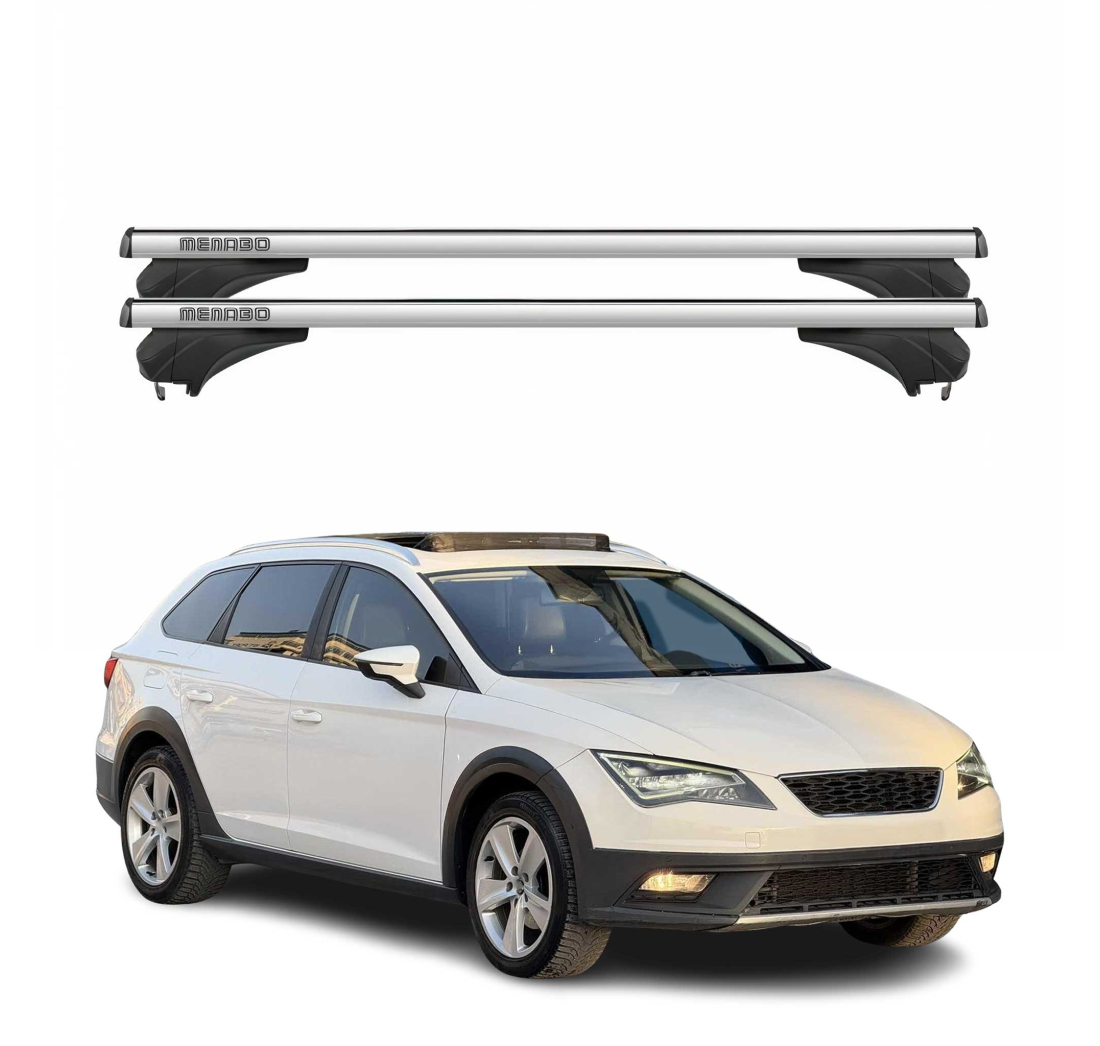 Krovni nosači SEAT LEON III 5F X-PERIENCE ST 2015-2020 | aluminij | Molydon