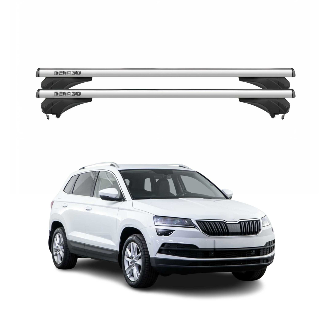 Krovni nosači SKODA KAROQ 2018- | aluminij | Molydon