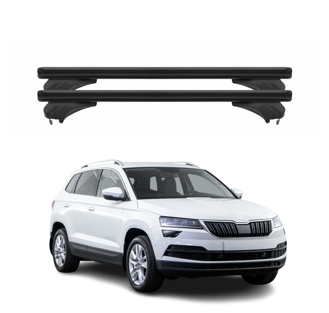 Krovni nosači SKODA KAROQ 2018- | aluminij | Molydon