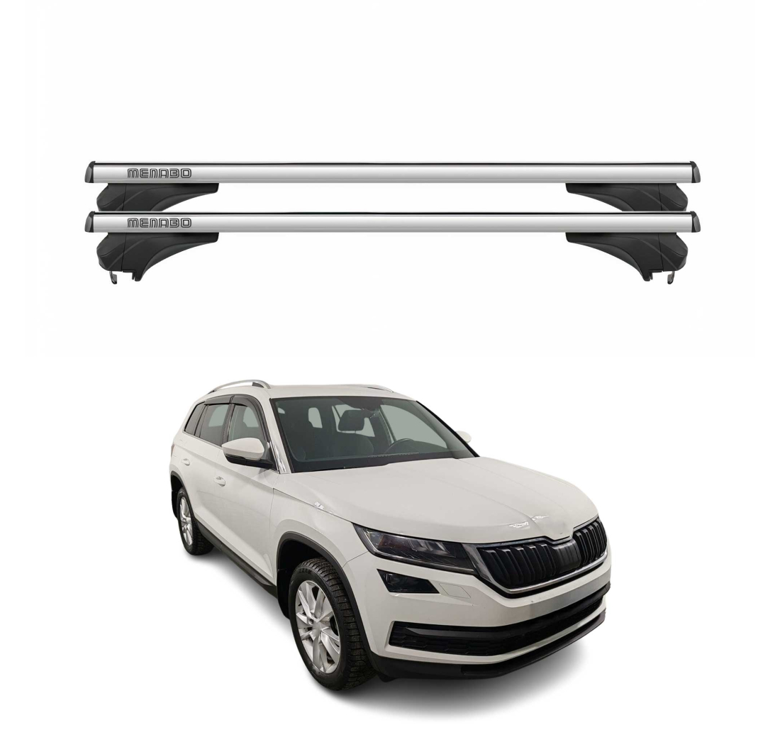 Krovni nosači SKODA KODIAQ 2017-2023 | aluminij | Molydon
