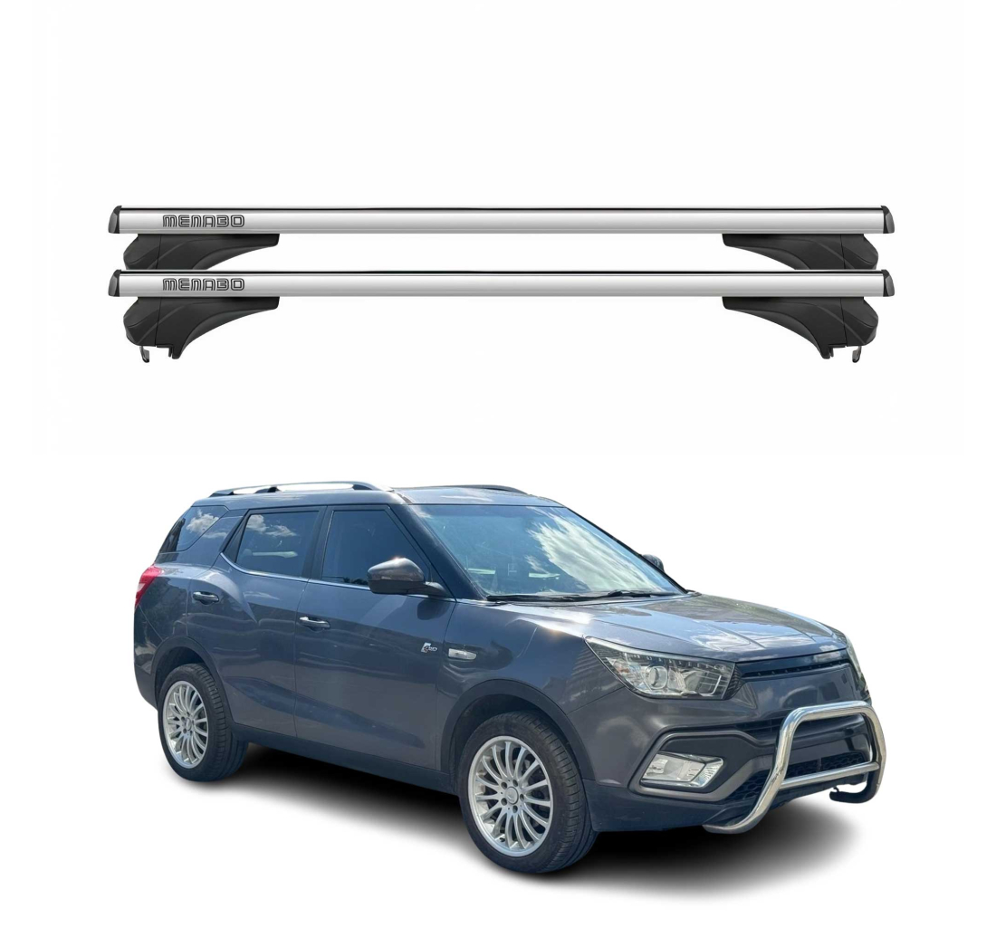 Krovni nosači SSANGYONG XLV 2016- | aluminij | Molydon