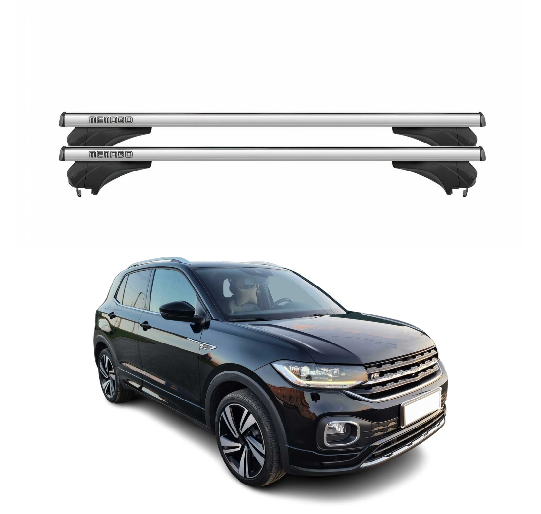 Krovni nosači VW T-CROSS 1C 2018-2024 | aluminij | Molydon