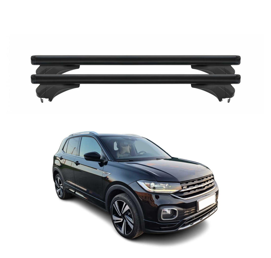 Krovni nosači VW T-CROSS 1C 2018-2024 | aluminij | Molydon