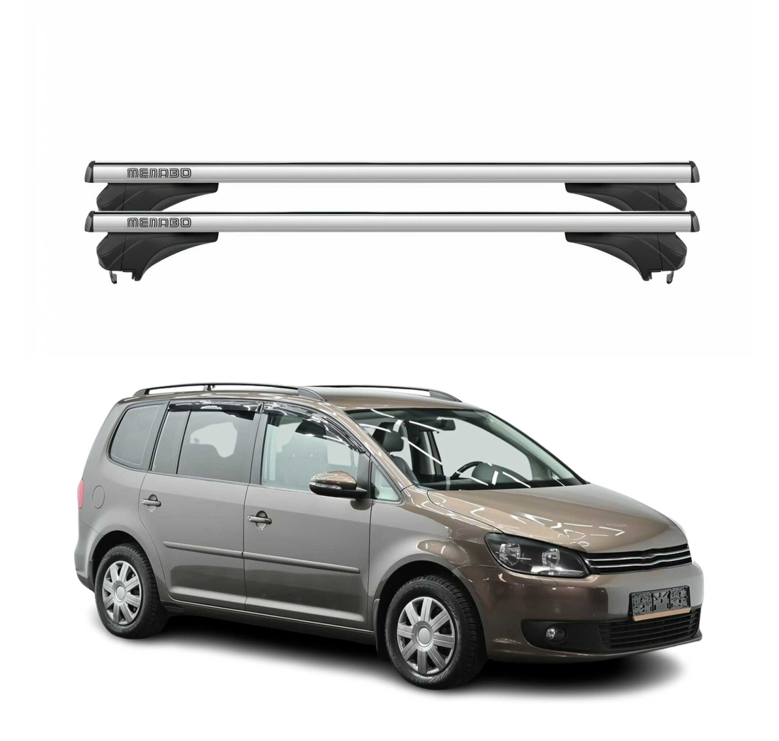 Krovni nosači VW TOURAN I 1T 2010-2015 | aluminij | Molydon