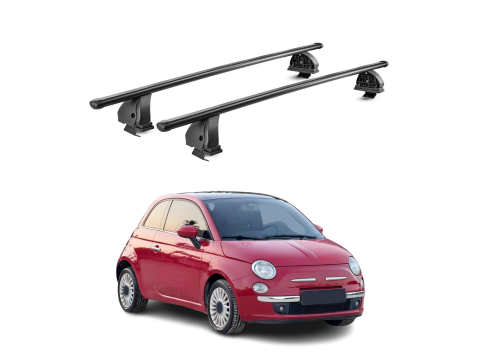 Krovni nosači ABARTH 500 2007- | čelik | Molydon