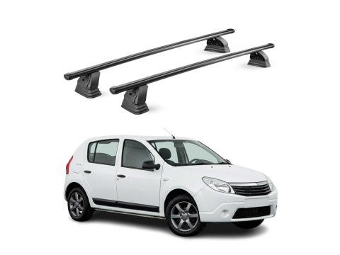 Krovni nosači DACIA SANDERO I 2008-2012 | čelik | Molydon