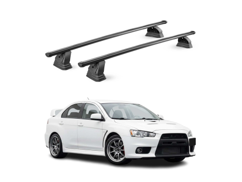 Krovni nosači MITSUBISHI LANCER Evo 10 2008-2015 | čelik | Molydon