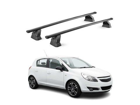Krovni nosači OPEL CORSA D 2006-2014 | čelik | Molydon