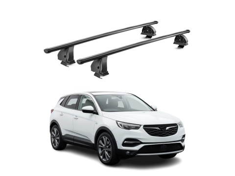 Krovni nosači OPEL GRANDLAND X 2017- | čelik | Molydon