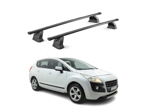 Krovni nosači PEUGEOT 3008 I 2009-2016 | čelik | Molydon