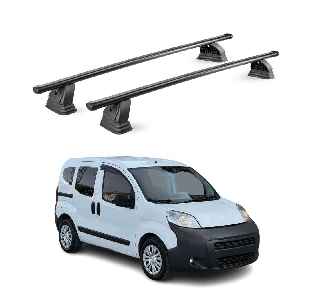 Krovni nosači PEUGEOT BIPPER 2007-2016 | čelik | Molydon