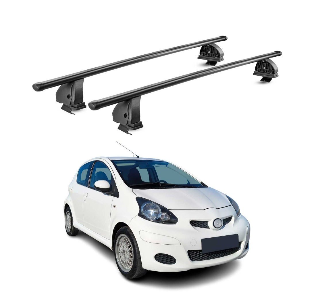 Krovni nosači TOYOTA AYGO I 2005-2014 | čelik | Molydon