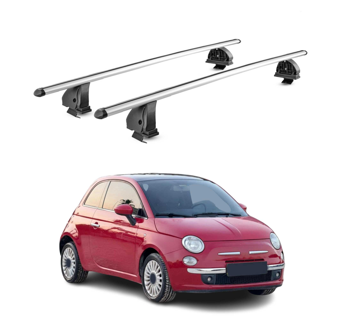 Krovni nosači ABARTH 500 2007- | aluminij | Molydon